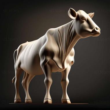 3D модель Корова (STL)